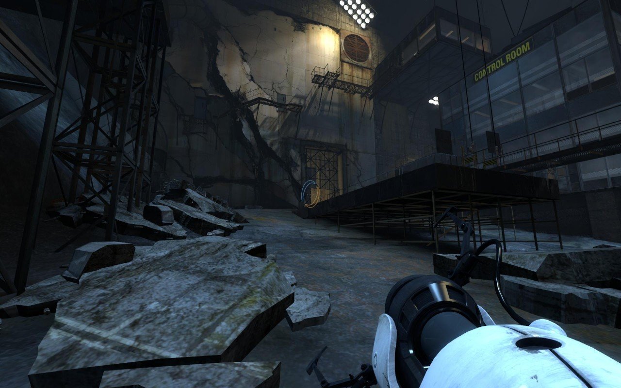 PS3 Portal 2 screen